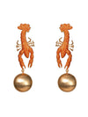 Scorpio Tangerine Earrings