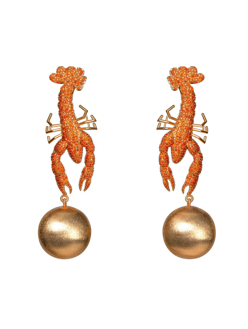 Scorpio Tangerine Earrings