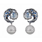 Caspia Grand Crystal Earrings
