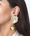 Moonshell Crystal Earrings