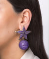 Starfish Amethyst Earrings